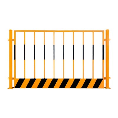 基坑护栏 大立柱红白款1.2*2米 含立柱